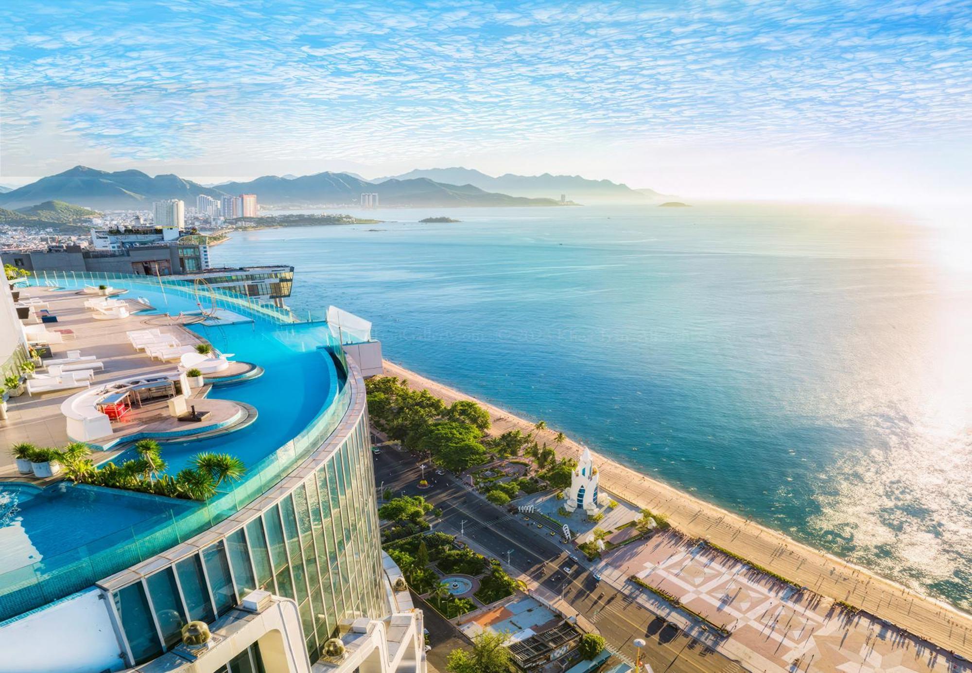Az Five Stars Ocean View Apartment نها ترانج المظهر الخارجي الصورة